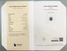 Load image into Gallery viewer, GUILD Certified 9.80ctw Natural Emerald Ring & Pendant in One Style