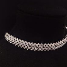 Load image into Gallery viewer, GRC Certified 7.42ctw Natural Diamond Necklace 18K Gold