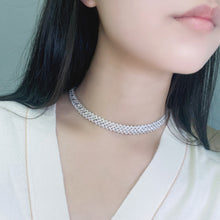 Load image into Gallery viewer, GRC Certified 7.42ctw Natural Diamond Necklace 18K Gold