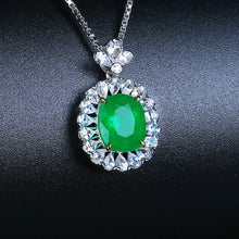 Load image into Gallery viewer, GRC Certified 2.30ct Natural Emerald Pendant