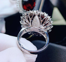 Load image into Gallery viewer, GUILD Certified 17.20ct Natural Vivid Red Rubellite Tourmaline Ring & Pendant in One Style