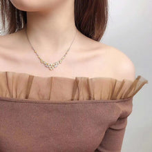 Load image into Gallery viewer, 3.265ctw Certified Yeloow Diamond Necklace in 18K Gold