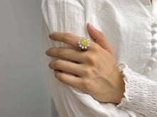 Load image into Gallery viewer, GIA Certified 4.93ctw Cushion Natural Fancy Yellow Diamond Ring & Pendant in One Style