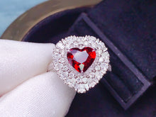 Load image into Gallery viewer, GRS Certified 3.43ctw Natural Vivid Red Unheated Ruby Ring & Pendant in One Style