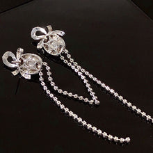 Load image into Gallery viewer, GRC Certified 10.795ctw Vivid Green Natural Emerald & Diamond Earrings