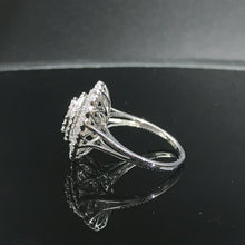 Load image into Gallery viewer, GRC Certified 1.48ctw Natural Diamond Ring 18K White Gold