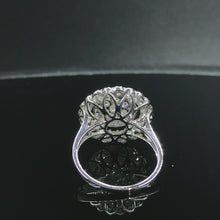 Load image into Gallery viewer, GRC Certified 1.48ctw Natural Diamond Ring 18K White Gold