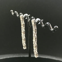 Load image into Gallery viewer, GRC Certified 1.60ctw Natural Diamond Earrings 18K White Gold