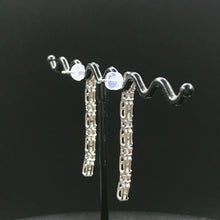 Load image into Gallery viewer, GRC Certified 1.60ctw Natural Diamond Earrings 18K White Gold