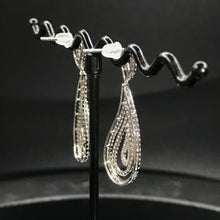 Load image into Gallery viewer, GRC Certified 1.30ctw Natural Diamond Earrings 18K White Gold