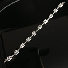 Load image into Gallery viewer, GRC Certified 2.33ctw Natural Diamond Bracelet 18K White Gold