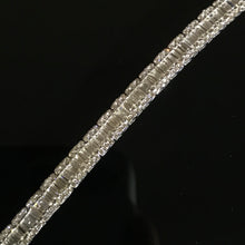 Load image into Gallery viewer, GRC Certified 3.65ctw Natural Diamond Bracelet 18K White Gold
