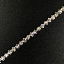 Load image into Gallery viewer, GRC Certified 3.00ctw Natural Diamond Bracelet 18K White Gold
