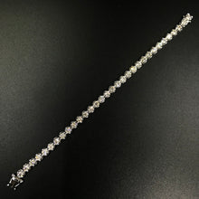 Load image into Gallery viewer, GRC Certified 6.00ctw Natural Diamond Bracelet 18K White Gold