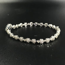 Load image into Gallery viewer, GRC Certified 4.5ct Natural Aquamarine & Diamond Bracelet