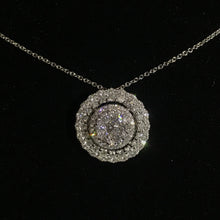 Load image into Gallery viewer, GRC Certified 1.48ctw Natural Diamond Pendant 18K Gold