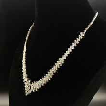 Load image into Gallery viewer, GRC Certified 10.00ctw Natural Diamond Necklace 18K Gold