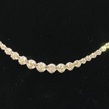 Load image into Gallery viewer, GRC Certified 3.00ctw Natural Diamond Necklace 18K Gold