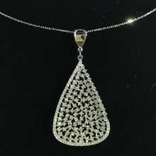 Load image into Gallery viewer, GRC Certified 1.50ctw Natural Diamond Necklace 18K Gold