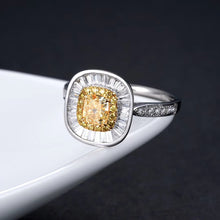 Load image into Gallery viewer, GRC Certified 1.242ctw Natural Yellow Diamond Ring
