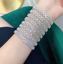 Load image into Gallery viewer, GRC Certified 3.73ctw Natural Diamond Bracelet