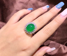 Load image into Gallery viewer, GRC Certified 9.54ct Natural Emereld Ring & Pendant in One Style
