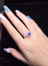 Load image into Gallery viewer, GRC Certified 0.90ct Sri Lanka Natural Unheated Sapphire & Diamond Ring