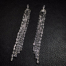 Load image into Gallery viewer, GRC Certified 7.843ctw Diamond Earrings PT950