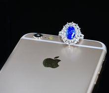 Load image into Gallery viewer, GRC Certified 3.53ctw Natural Cornflower Blue Sapphire Ring & Pendant in One Style