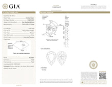 Load image into Gallery viewer, GIA Certified 1.57ctw Natural Yellow Diamond Ring 18K White Gold