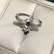 Load image into Gallery viewer, GRC Certified 1.98ctw Natural Ruby & Diamond Ring PT900