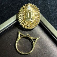 Load image into Gallery viewer, GRC Certified 14.14ctw Natural Emerald Ring & Pendant in One Style