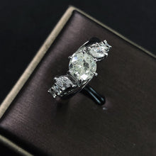 Load image into Gallery viewer, 1.412ctw Certified Diamond Ring PT900