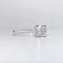Load image into Gallery viewer, GIA Certified 1.250ctw Natural Diamond Ring 18K White Gold