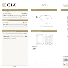 Load image into Gallery viewer, GIA Certified 1.61ctw Diamond Ring 18K White Gold