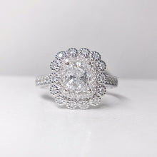 Load image into Gallery viewer, GIA Certified 1.440ctw D VVS1 Diamond Ring in 18K White Gold