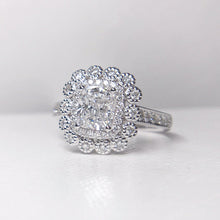 Load image into Gallery viewer, GIA Certified 1.440ctw D VVS1 Diamond Ring in 18K White Gold