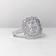 Load image into Gallery viewer, GIA Certified 1.440ctw D VVS1 Diamond Ring in 18K White Gold
