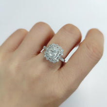 Load image into Gallery viewer, GIA Certified 1.440ctw D VVS1 Diamond Ring in 18K White Gold