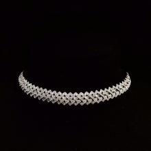 Load image into Gallery viewer, GRC Certified 7.42ctw Natural Diamond Necklace 18K Gold