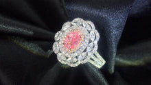 Load image into Gallery viewer, GIA Certified 1.345ctw Oval Natural Pink Diamond Ring & Pendant in One Style