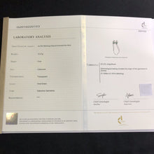 Load image into Gallery viewer, GRC Certified 10.795ctw Vivid Green Natural Emerald & Diamond Earrings