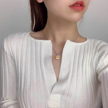 Load image into Gallery viewer, GIA Certified 1.435ctw Cushion Natural Yellow Diamond Ring & Pendant in One Style