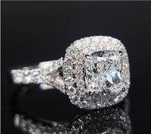 Load image into Gallery viewer, 1.51ctw E VVS1 Cushion Diamond Ring