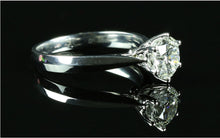 Load image into Gallery viewer, 1.00ct H SI2 Round Diamond Ring