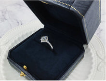 Load image into Gallery viewer, 1.17ctw D VVS2 Rectangle Diamond Ring