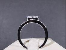 Load image into Gallery viewer, 1.17ctw D VVS2 Rectangle Diamond Ring