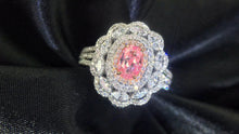 Load image into Gallery viewer, GIA Certified 1.345ctw Oval Natural Pink Diamond Ring & Pendant in One Style