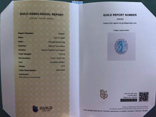 Load image into Gallery viewer, GUILD Certified 17.95ct Natural Neon Blue Paraiba Tourmaline Ring & Pendant in One Style