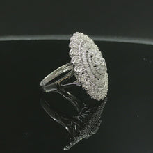 Load image into Gallery viewer, GRC Certified 1.28ctw Natural Diamond Ring 18K White Gold
